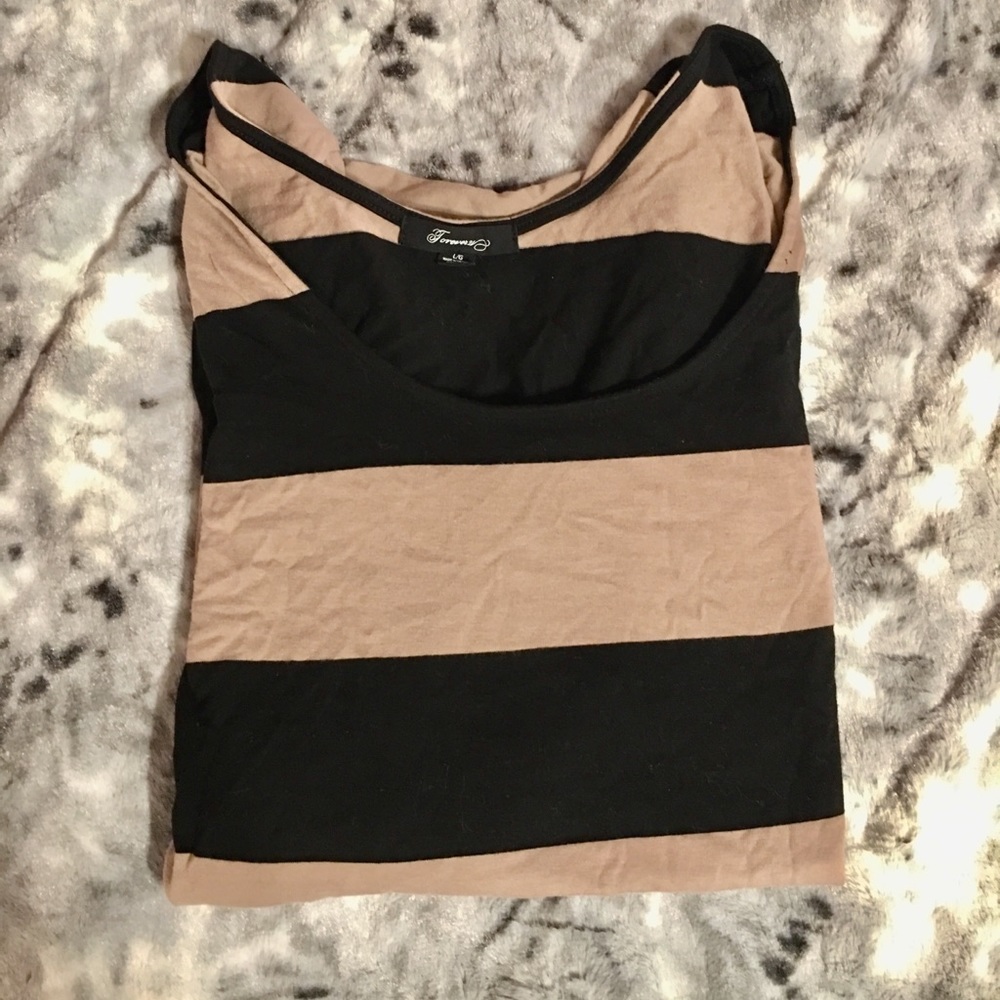Forever 21 Striped Bodycon top